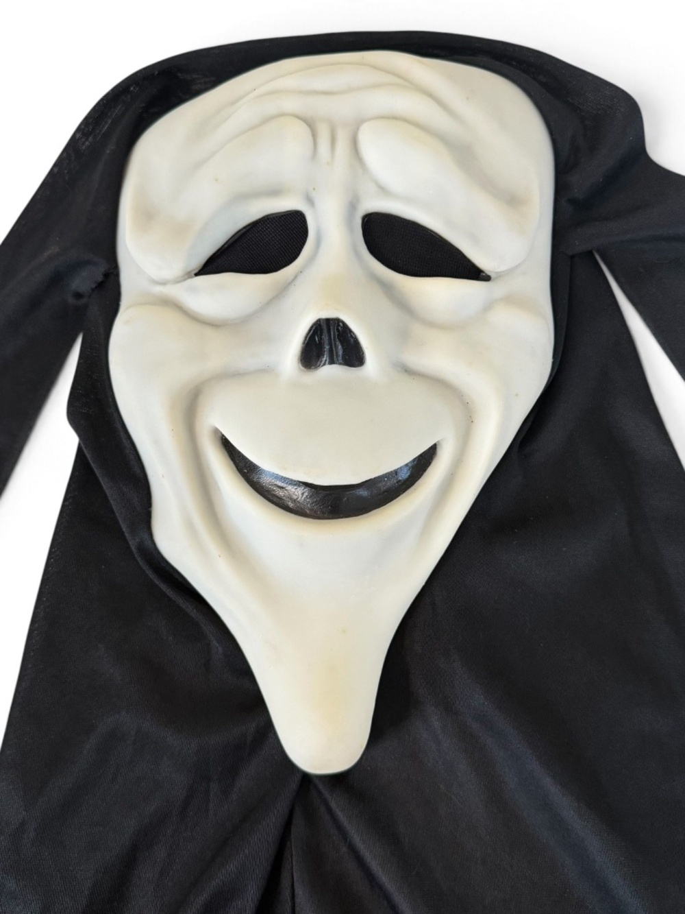 Vintage Fun World Scary Movie Smiley Ghost Face Scream Mask Shroud Easter Unltd